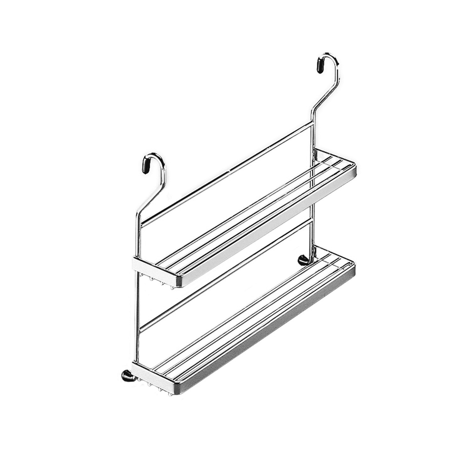Полка для специй Линеро Классик цвет ХРОМ матовый Kessebohmer | официальный магазин