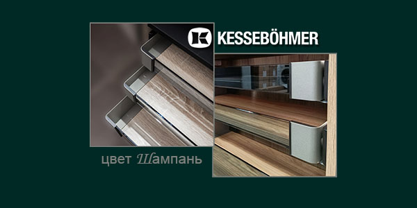 Брызги шампанского в вашем шкафу Kessebohmer в Воронеже