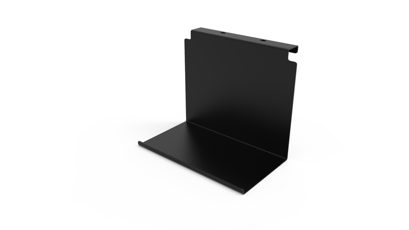 Полка боковая YouK Юкей 200х110х160, цвет черный Kessebohmer